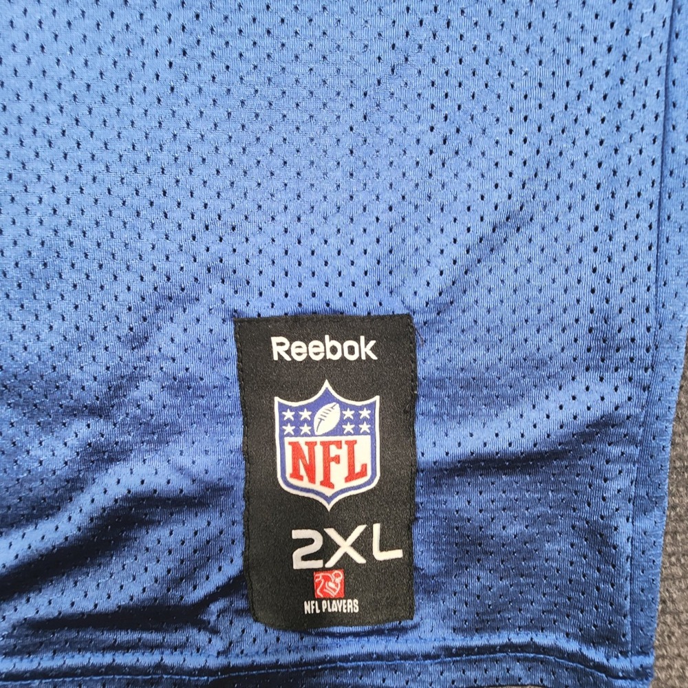 Reebok NFL Indianapolis Colts Peyton Manning Jersey Mens 2XL Blue V-Neck Sports - Picture 5 of 15